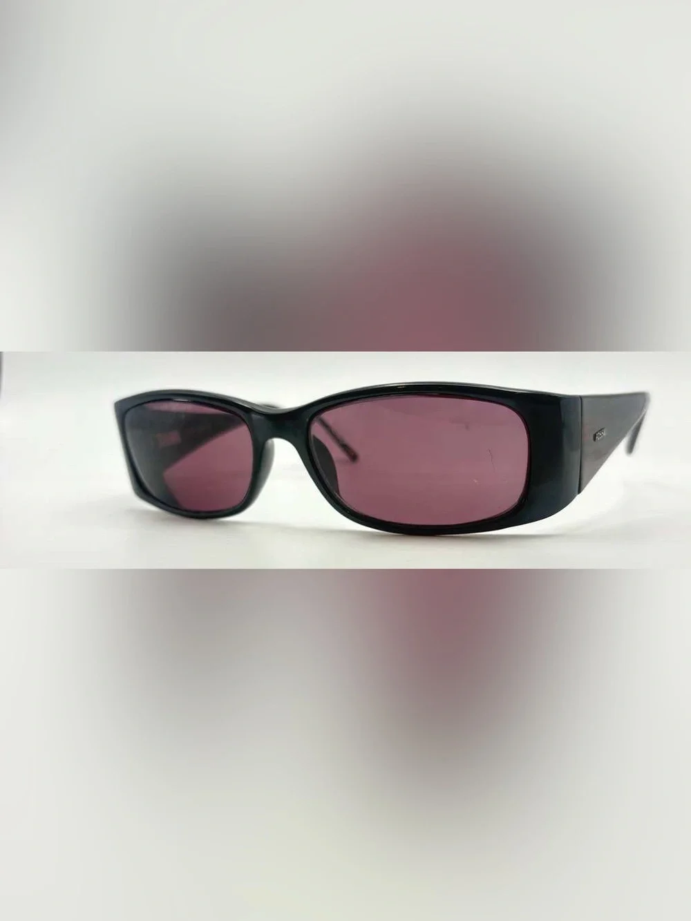 Fossil Halpert Black Brown Oval Sunglasses Frames Only